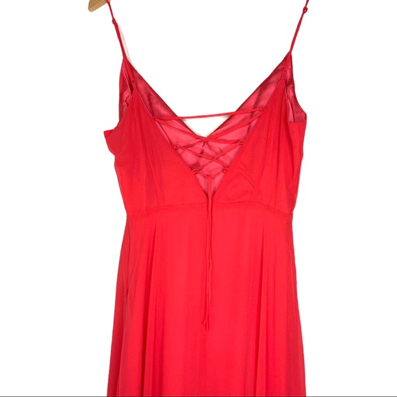 BB Dakota RSVP Strappy Maxi Dress Gown V Neck New - Picture 5 of 13